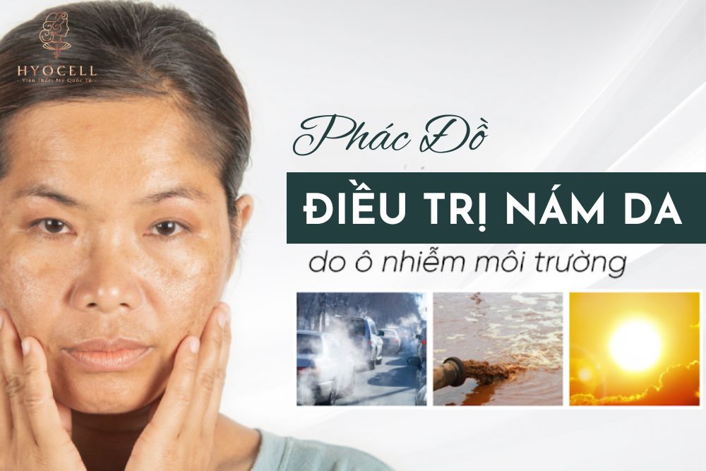 Phác đồ điều trị nám do tác động môi trường